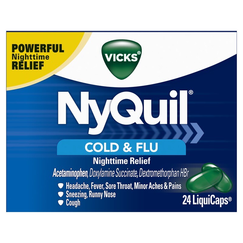 Vicks NyQuil LiquiCaps 24ct