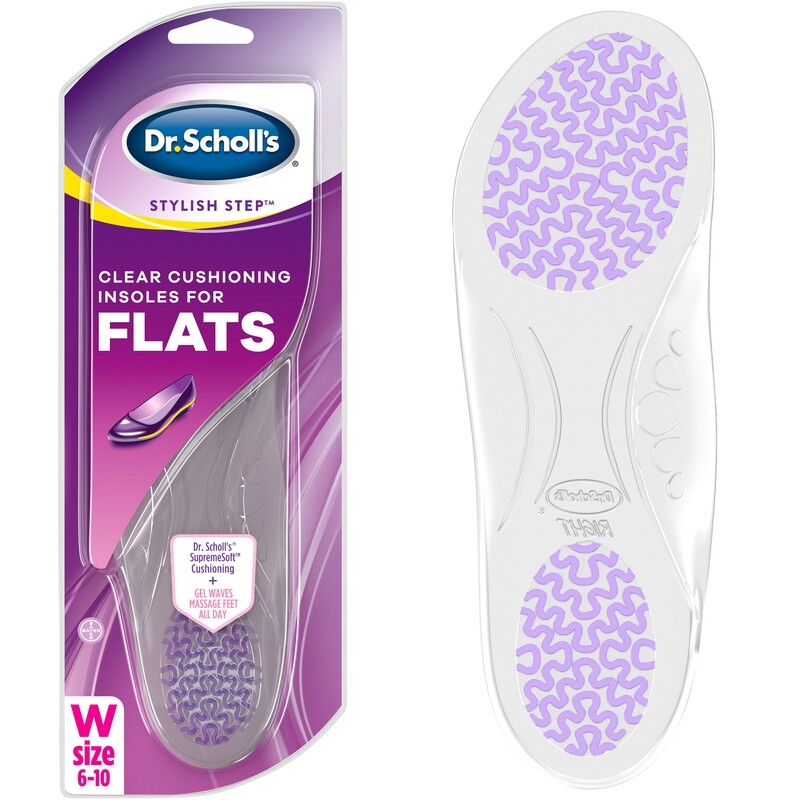 Dr. Scholl&#39;s Stylish Step Clear Discreet Flat Insole