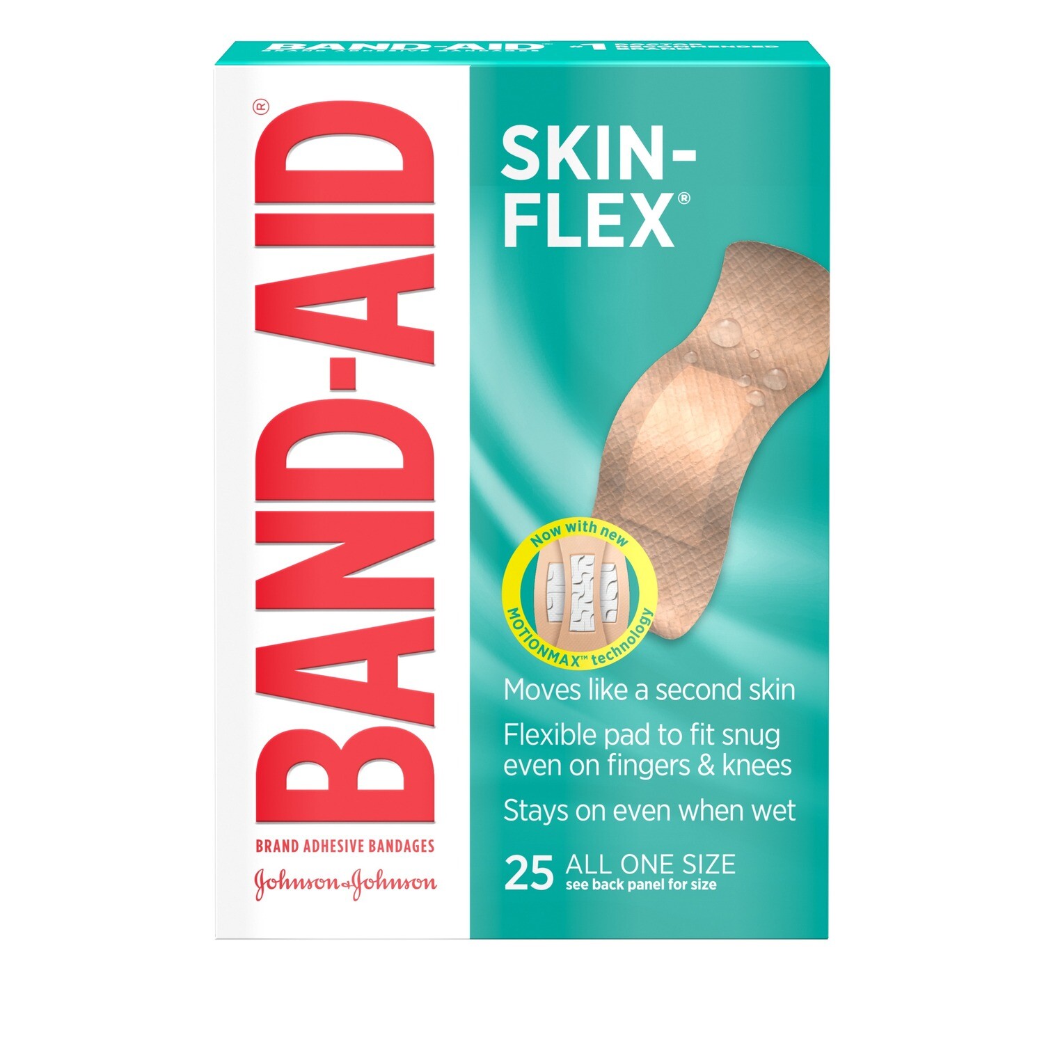 Band-Aid Skin-Flex Bandages Assorted 25ct
