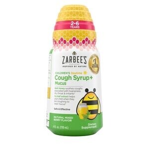 Zarbee&#39;s Kids Cough + Mucus Syrup Daytime Berry