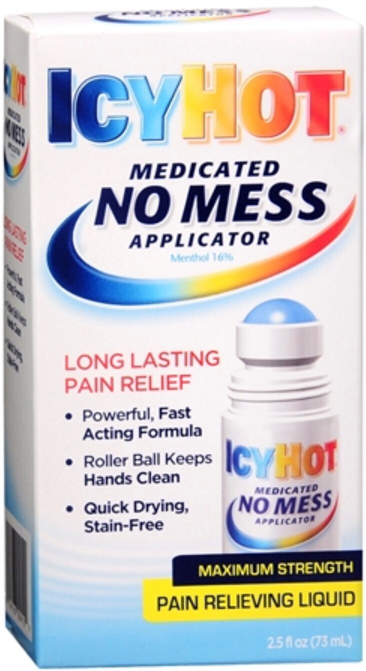 Icy Hot No Mess Applicator Max Strength  2.5oz