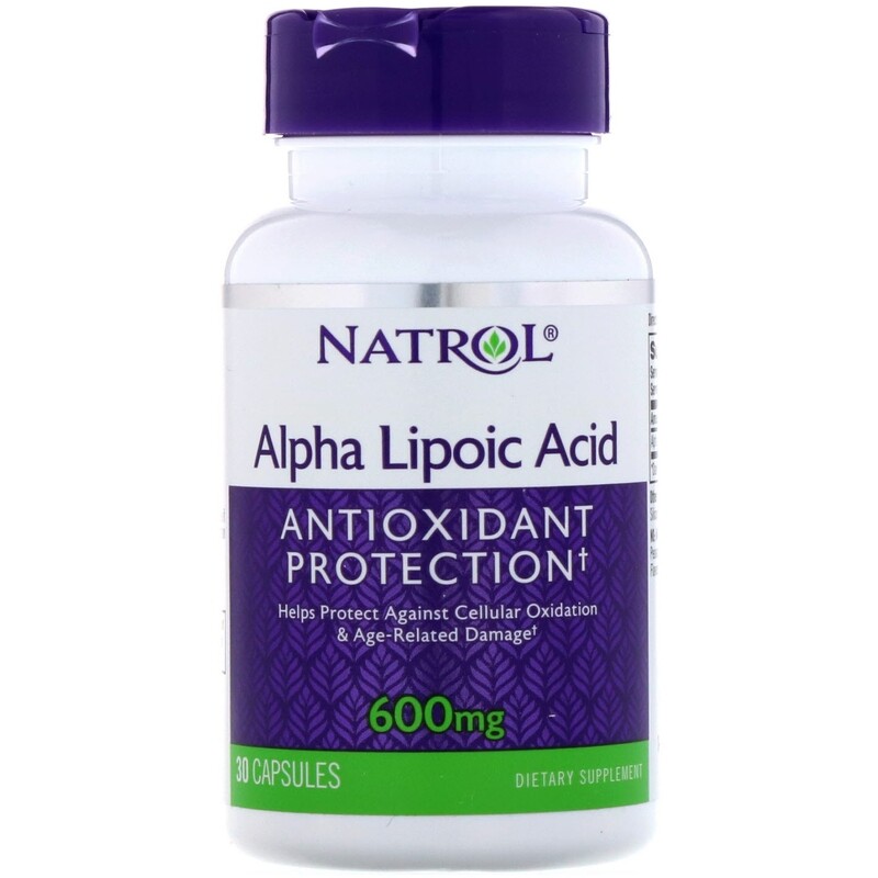 Natrol Alpha Lipoic Acid Capsules 600mg 30ct