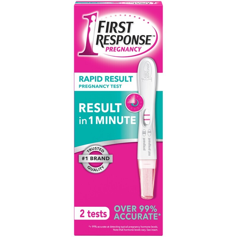 First Response Rapid Result Pregnancy Test 2ct