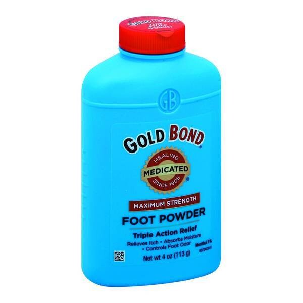 Gold Bond Medicated Foot Powder Maximum Strength 4oz