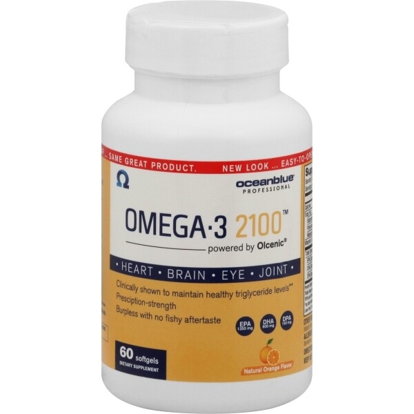 Ocean Blue Professional Omega-3 2100mg Gelcap 60ct