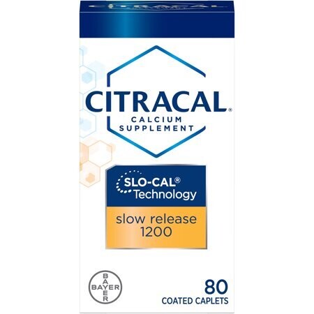 Citracal Slow Release Caplets 80ct