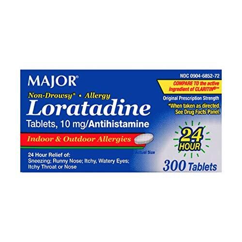 Loratadine 10 Mg Tablet 300ct