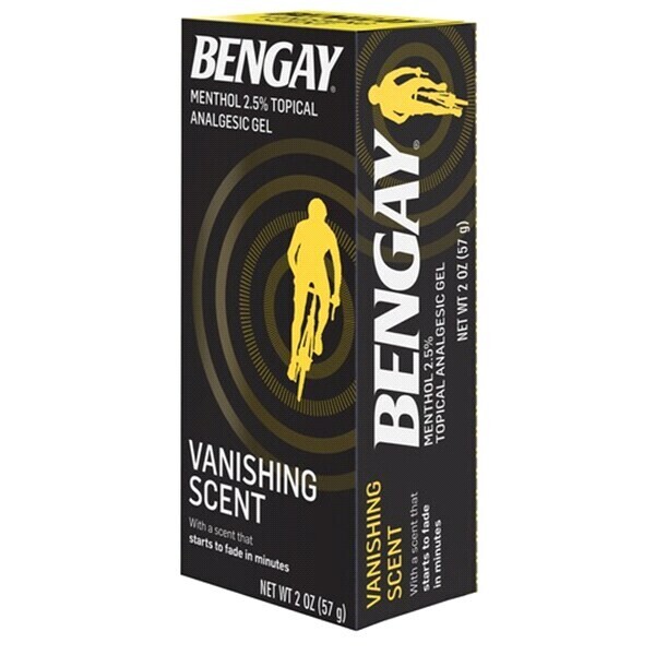 Bengay Vanishing Scent Gel 2oz
