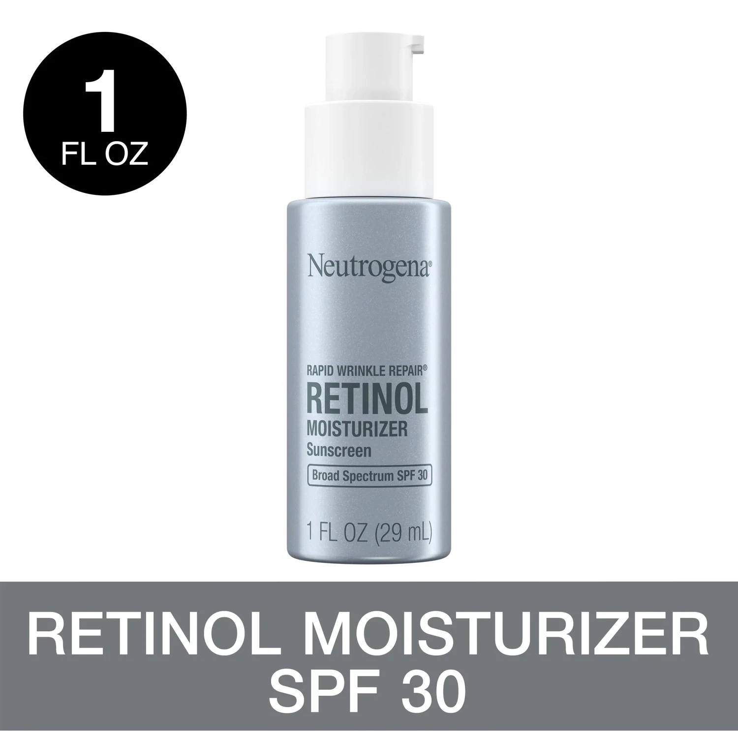 Neutrogena Retinol Anti-Wrinkle Daily Moisturizer SPF30 Sunscreen 1fl oz