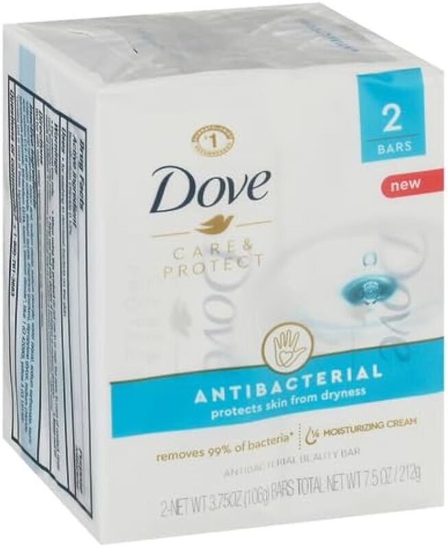 Dove Bar Care and Protect 3.75oz 2pk