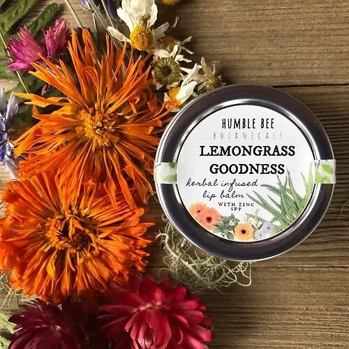 Humble Bee Botanicals Herbal Lemongrass Goodness Lip Balm