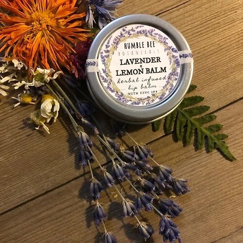 Humble Bee Botanicals Lavender &amp; Lemon Balm Lip Balm