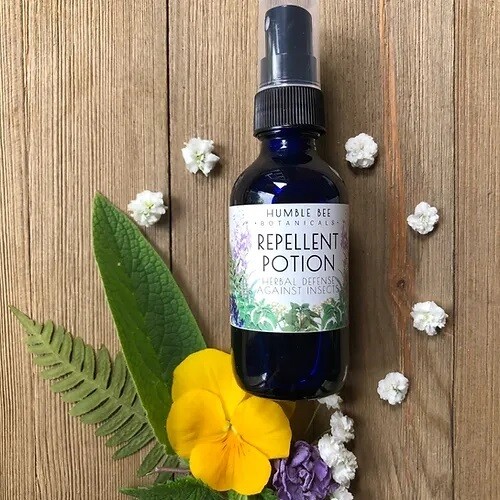 Humble Bee Botanicals Repellent Potion Herbal Defense Against Insects