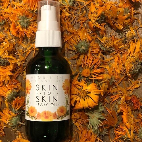 Humble Bee Botanicals Skin to Skin Baby Oil