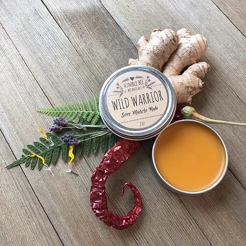 Humble Bee Botanicals Wild Warrior Sore Muscle Rub