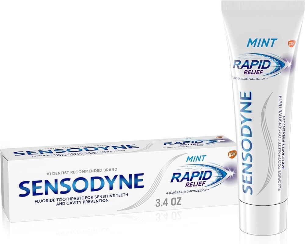 Sensodyne Rapid Relief Sensitive Toothpaste 3.4oz