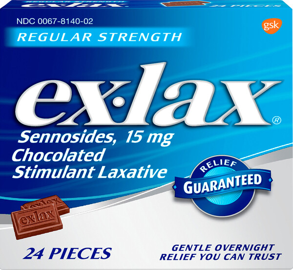Ex-Lax Chocolates 24 Pieces