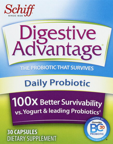 Digestive Advantage Daily Probiotic Capsules 30ct