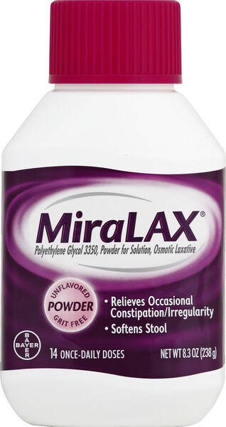 Miralax Powder 14 doses 8.3oz