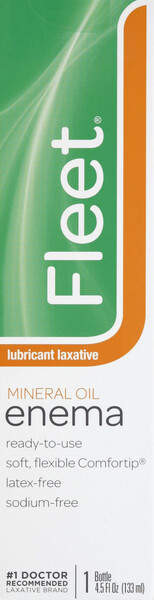 Fleet Mineral Oil Enema 4.5oz Fleet Mineral Oil Enema 4.5oz