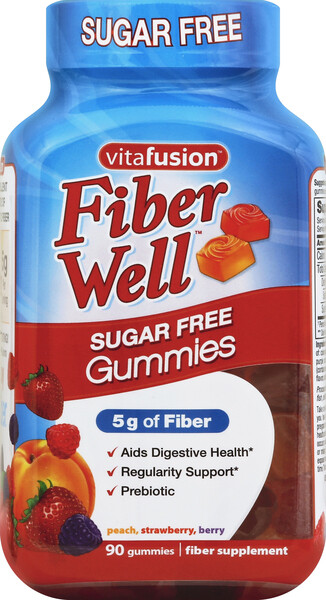 Vitafusion Fiber Well Sugar Free Fiber Supplement 90 Count Vitafusion Fiber Well Sugar Free Fiber Supplement 90 Count