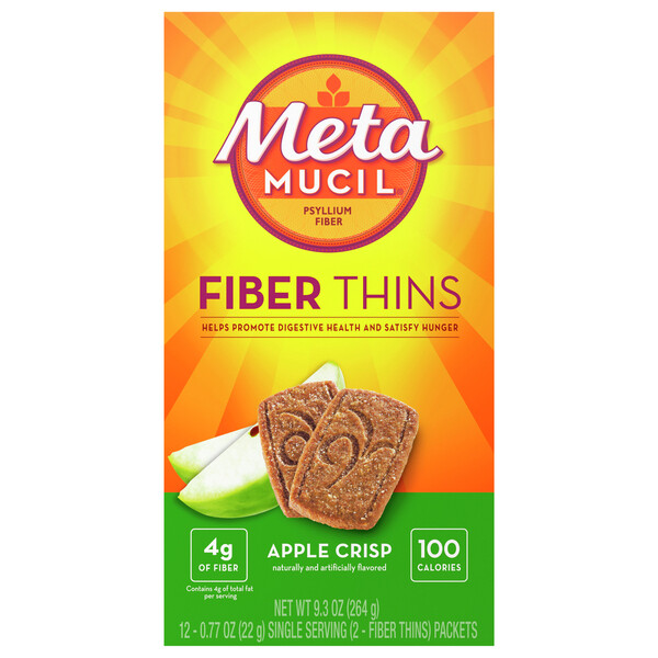 Metamucil Wafer Apple Crisp 12 X 2 packs