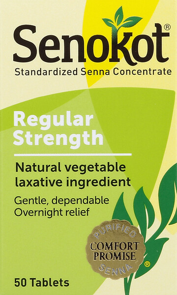 Senokot Laxative Tablets 50ct Senokot Laxative Tablets 50ct