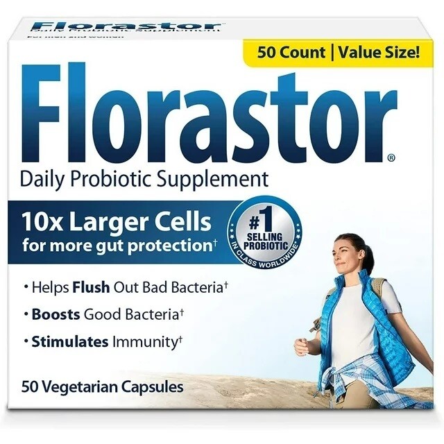 Florastor Capsules 250mg 50ct
