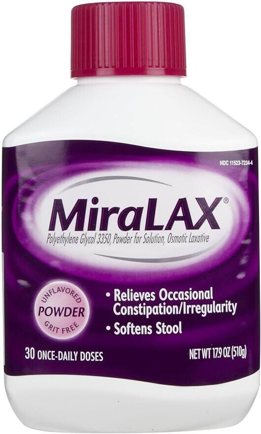 Miralax Powder 30 Doses 17.9oz