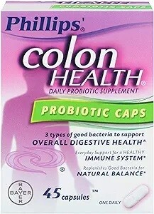 Philips' Colon Health Probiotic Capsules 45ct