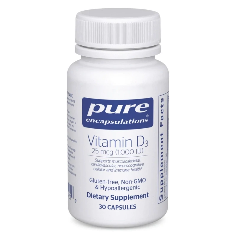 Pure Encapsulations Vitamin D3 25mcg