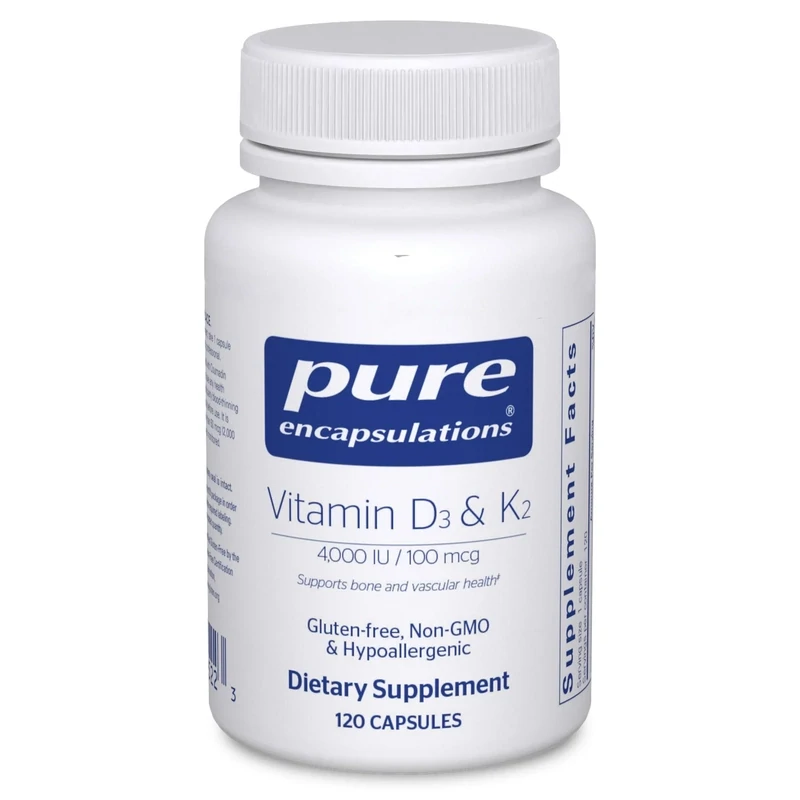 Pure Encapsulations Vitamin D3 + K2