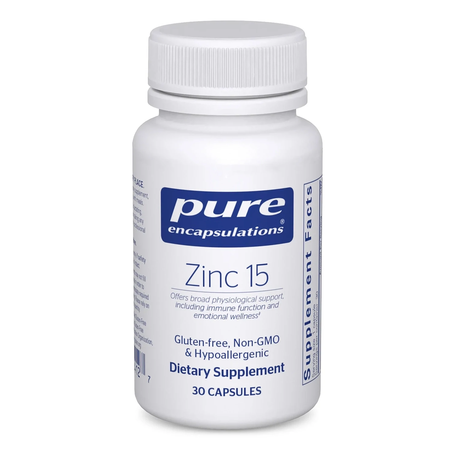 Pure Encapsulations Zinc 15