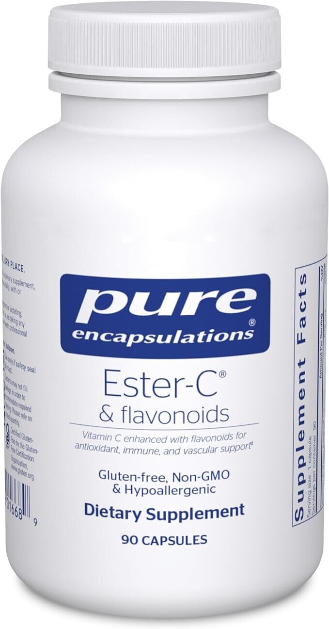 Pure Encapsulations Ester-C with Flavonoids