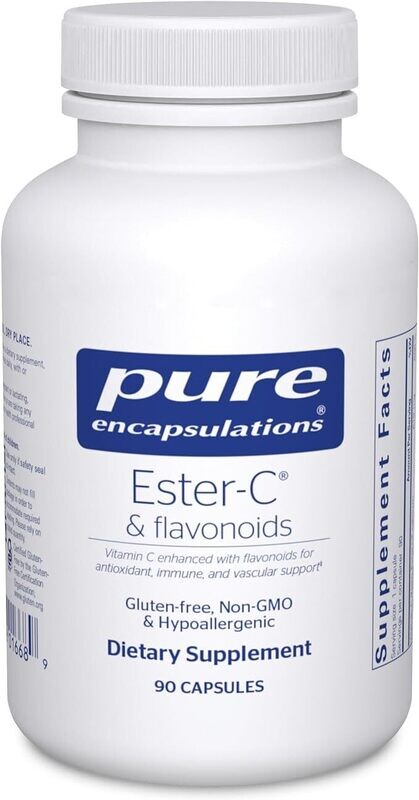 Pure Encapsulations Ester-C with Flavonoids