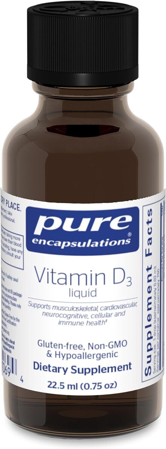 Pure Encapsulations Vitamin D3 Liquid