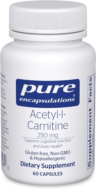 Pure Encapsulations Acetyl-l-Carnitine 250mg