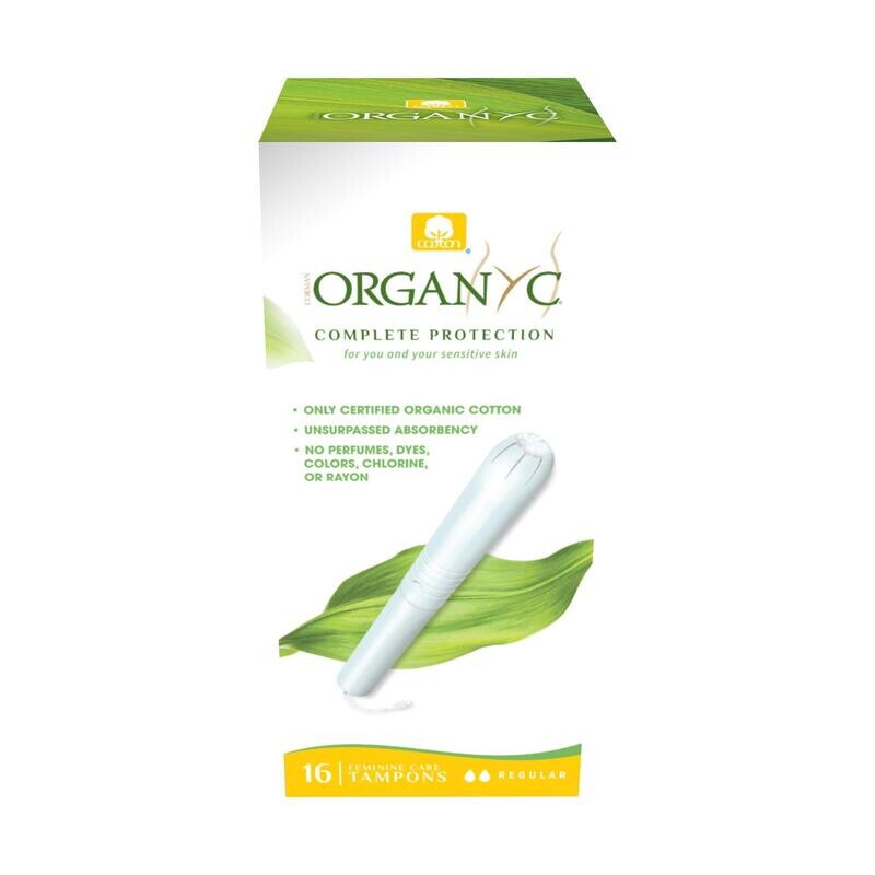 Organyc Cotton Tampons Regular 16ct