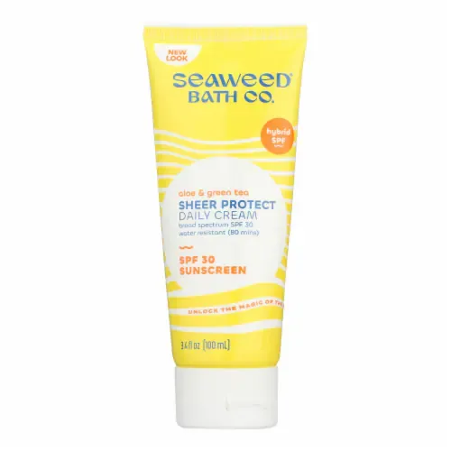 Seaweed Bath Co. Sunscreen Daily Cream Spf30 3.4oz
