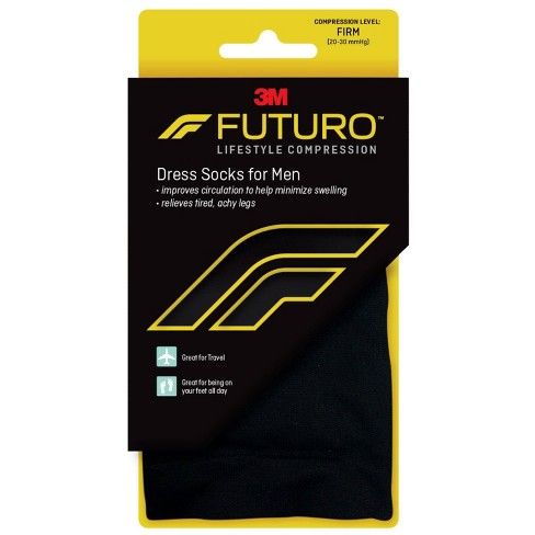 Futuro Men&#39;s Compression Trouser Socks Size L