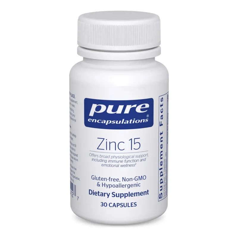 Pure Encapsulations Zinc 15
