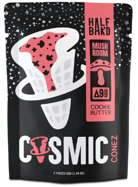 Half Bak&#39;d | Cosmic Conez 60mg