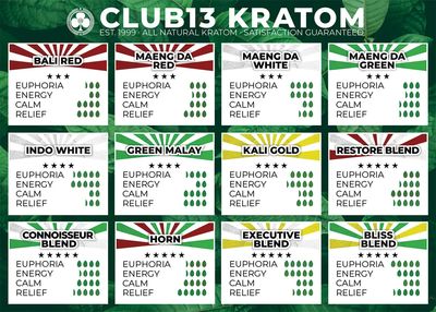 Club 13 | Kratom Capsules 50ct