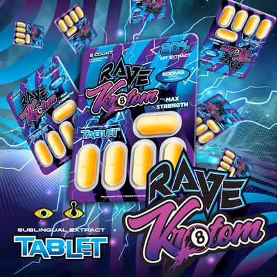 Rave | Kratom Tablet 5ct