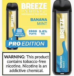 Breeze | Pro 5%, Flavor: Banana Mint