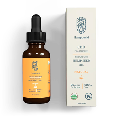 Hemplucid | Organic Full Spectrum Hemp Seed Oil