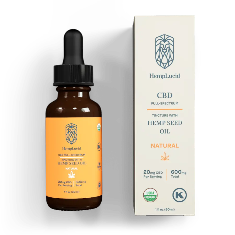 Hemplucid | Organic Full Spectrum Hemp Seed Oil