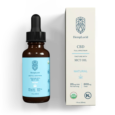 Hemplucid | Organic Full Spectrum MCT Oil