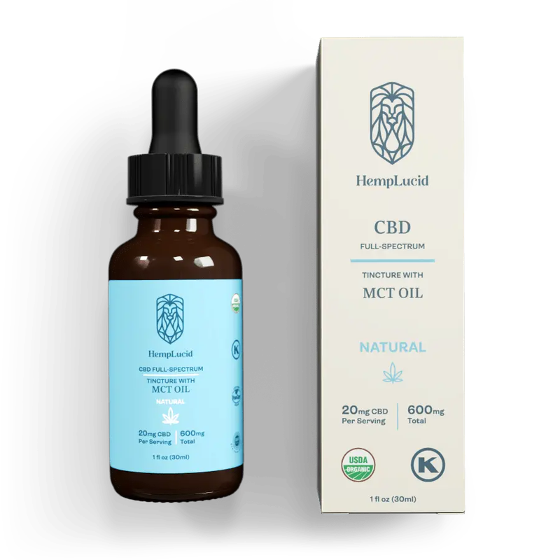 Hemplucid | Organic Full Spectrum MCT Oil