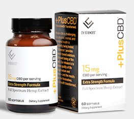 +PlusCBD | Full Spectrum Softgels, MG: 15mg